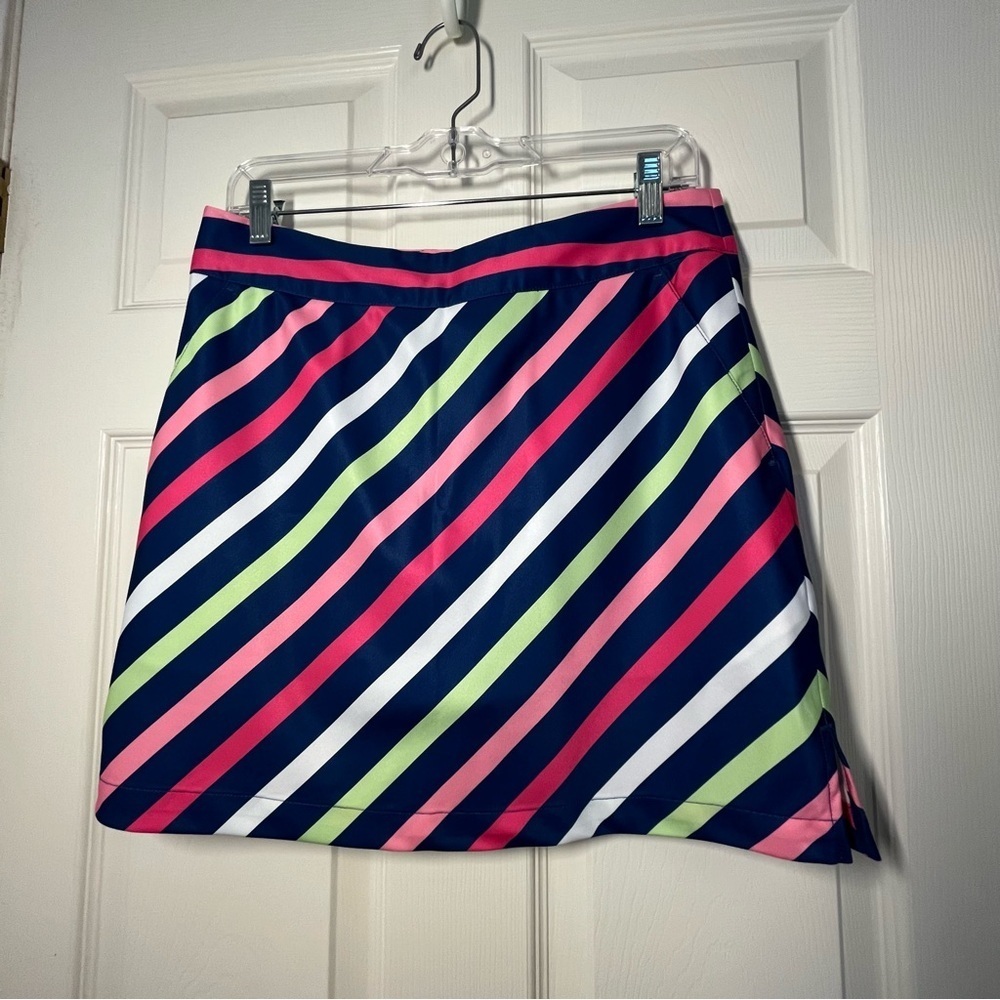 Vineyard Vines Striped Golf Tennis Pickleball Skort Performance 4